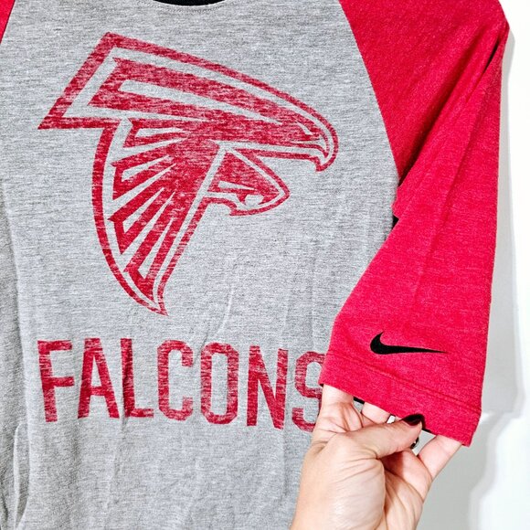 NFL Atlanta Falcons Signed by RASHAAN EVANS #54 on the sleeve Size S~LS16.5 - Picture 3 of 7